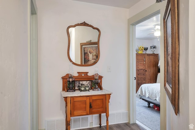 700 S 800 E, Springville, UT 84663 - corridor featuring hardwood / wood-style floors
