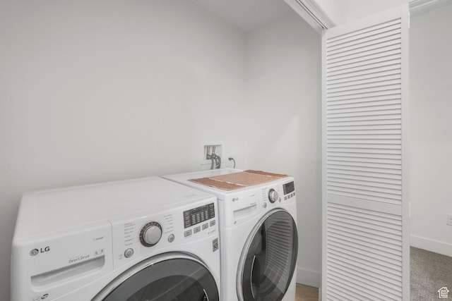 6169 E Park Ln S Unit 60, Park City, UT 84098 - laundry room featuring washing machine and clothes dryer
