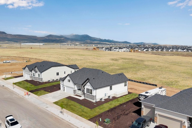 6184 W Teton Ranch Dr S Unit 304, Herriman, UT 84096 - aerial view of sparsely populated area featuring mountains