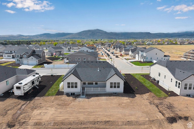 6184 W Teton Ranch Dr S Unit 304, Herriman, UT 84096 - aerial perspective of suburban area with mountains