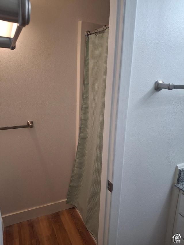 2255 Sidewinder Dr Unit 621, Park City, UT 84060 - bathroom with wood-type flooring
