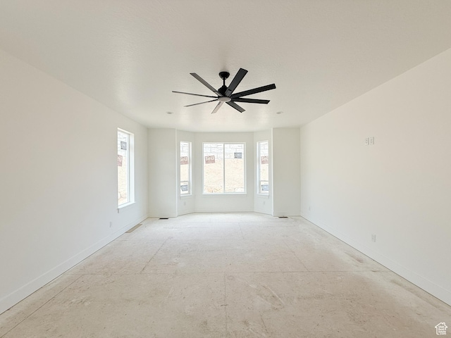 5330 N Springview Ct Unit 105, Lehi, UT 84043 - unfurnished room with ceiling fan and baseboards