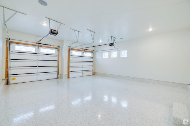 1292 S 1220 E, Salem, UT 84653 - garage featuring baseboards and a garage door opener