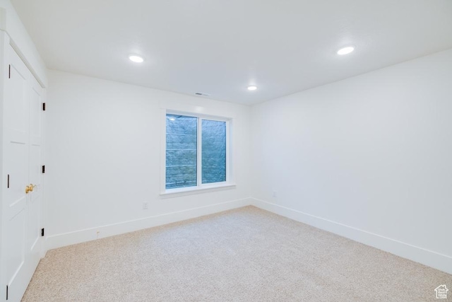 1292 S 1220 E, Salem, UT 84653 - empty room with light carpet, baseboards, and recessed lighting