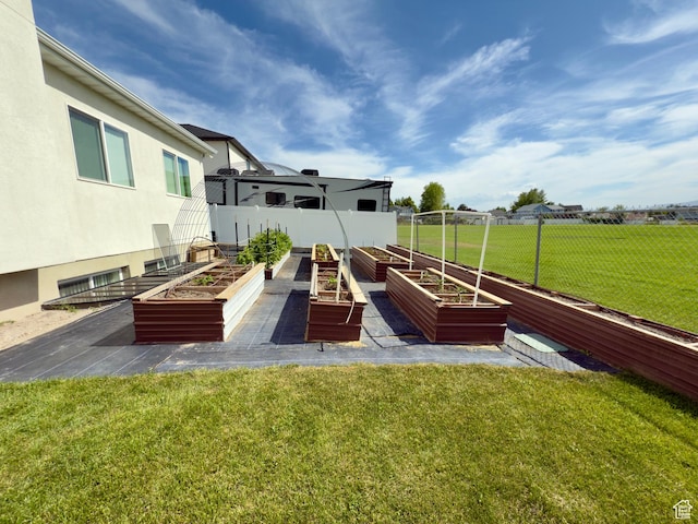 1855 N 860 W, Orem, UT 84057 - wooden deck with a garden