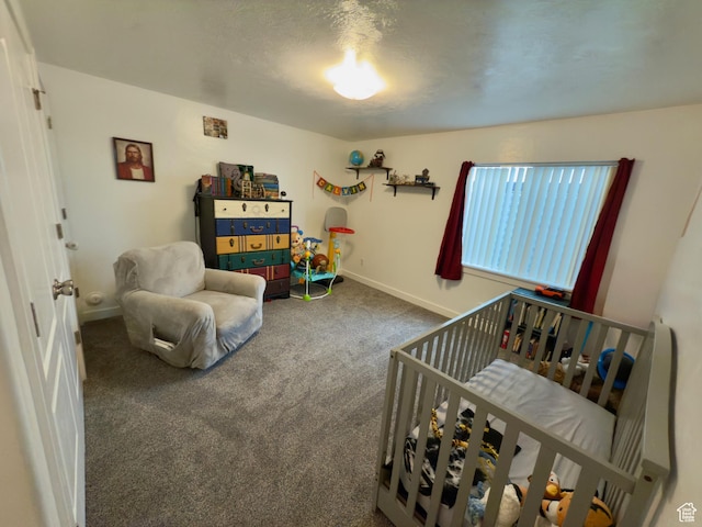 1855 N 860 W, Orem, UT 84057 - bedroom featuring a crib, carpet floors, and baseboards