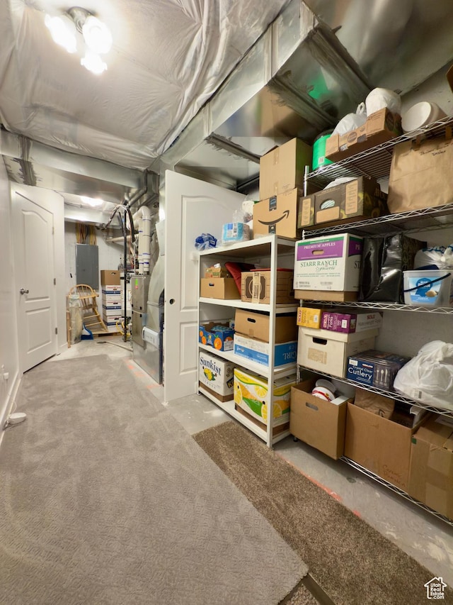 1855 N 860 W, Orem, UT 84057 - unfinished basement featuring carpet