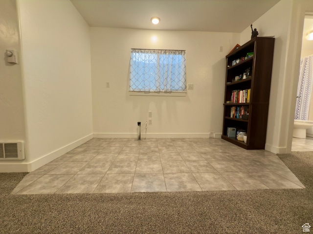 1855 N 860 W, Orem, UT 84057 - unfurnished room with tile patterned floors, baseboards, and carpet flooring