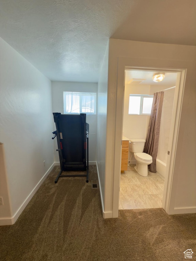 1855 N 860 W, Orem, UT 84057 - carpeted entryway featuring baseboards and a textured ceiling