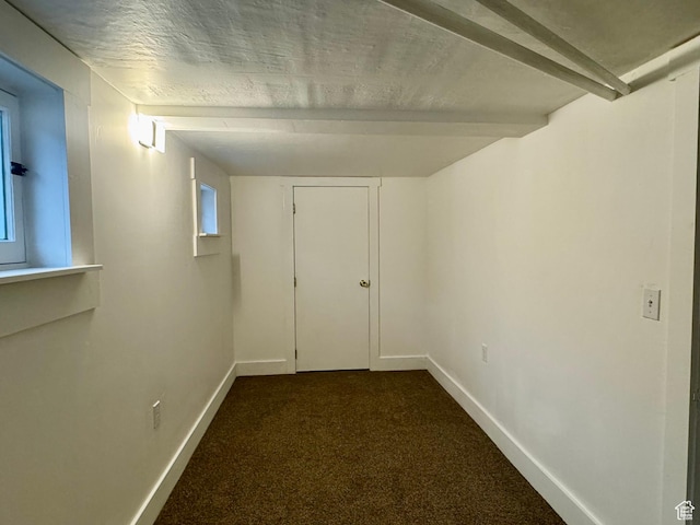 2721 Gramercy Ave, Ogden, UT 84403 - interior space featuring dark colored carpet and baseboards