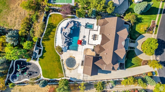 bird's eye view