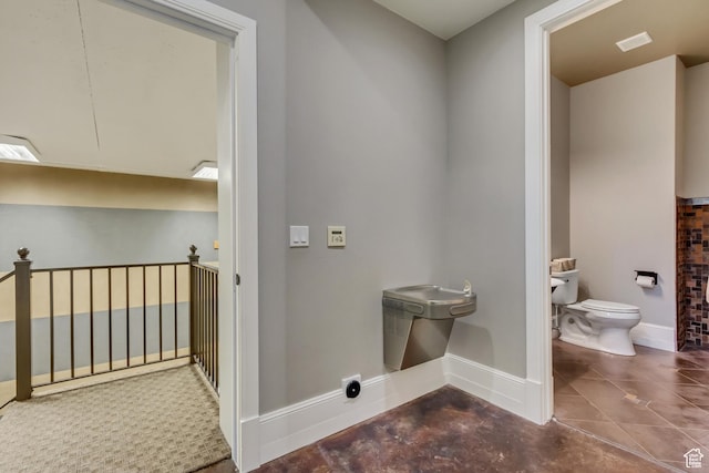 bathroom with toilet