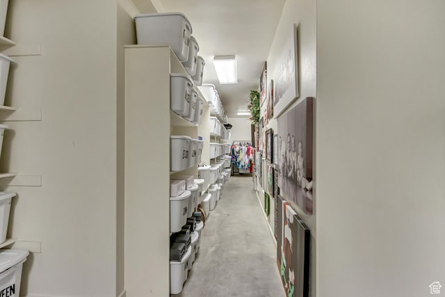 view of storage