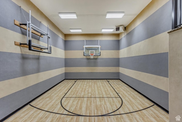 view of sport court