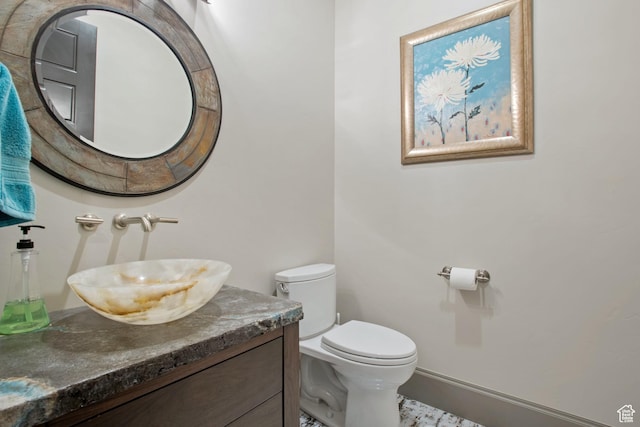 9632 N 5650 W, Highland, UT 84003 - bathroom featuring vanity and toilet