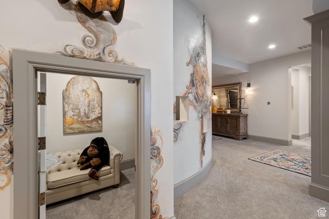 9632 N 5650 W, Highland, UT 84003 - corridor with light carpet