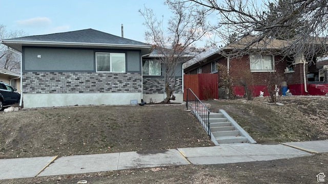 view of front of house