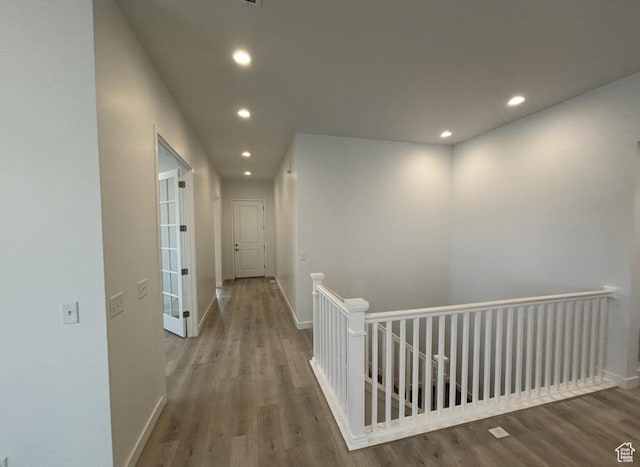 284 E Polaris Dr Unit 112, Saratoga Springs, UT 84045 - hall featuring hardwood / wood-style flooring