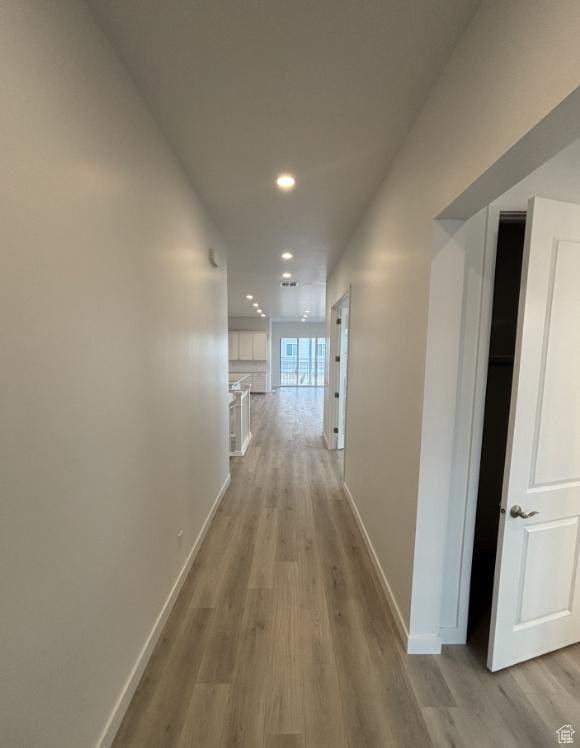 284 E Polaris Dr Unit 112, Saratoga Springs, UT 84045 - hallway featuring light wood-type flooring