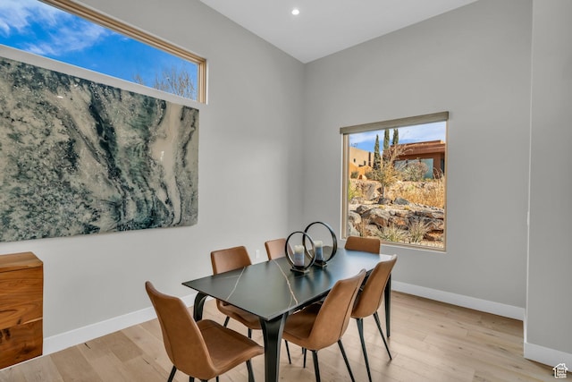 2090 N Tuweap Dr Unit 56, St George, UT 84770 - dining room featuring light hardwood / wood-style flooring