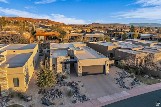 2090 N Tuweap Dr Unit 56, St George, UT 84770 - aerial perspective of suburban area featuring a mountainous background