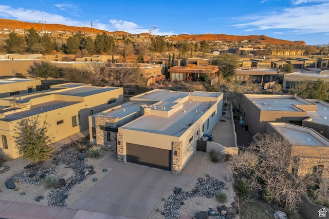 2090 N Tuweap Dr Unit 56, St George, UT 84770 - aerial view with a mountain view
