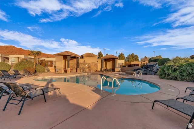 2090 N Tuweap Dr Unit 56, St George, UT 84770 - view of pool with a patio area