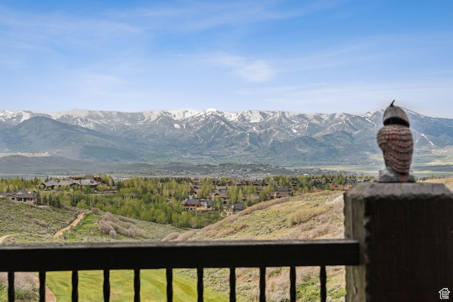 8435 N Ranch Garden Rd, Park City, UT 84098 - view of mountain backdrop