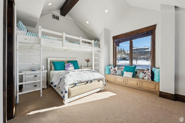 8435 N Ranch Garden Rd, Park City, UT 84098 - bedroom featuring carpet floors, recessed lighting, and baseboards