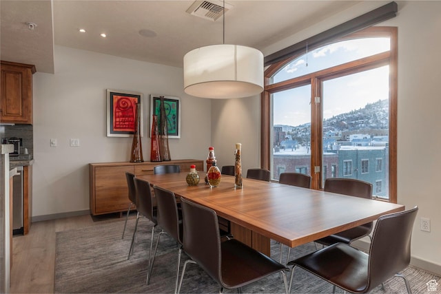 751 Main St Unit 415, Park City, UT 84060 - dining room with light hardwood / wood-style floors