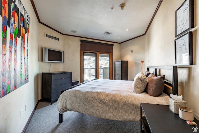 751 Main St Unit 415, Park City, UT 84060 - carpeted bedroom with ornamental molding