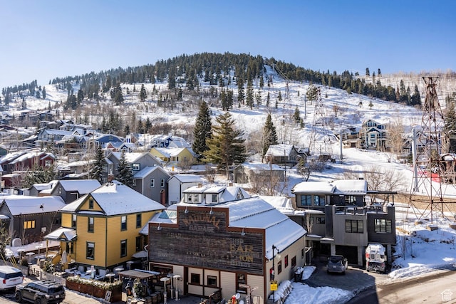 751 Main St Unit 415, Park City, UT 84060 - view of snowy aerial view