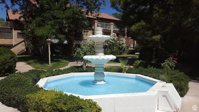 view of pool