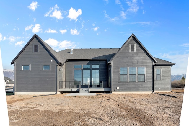view of rear view of house