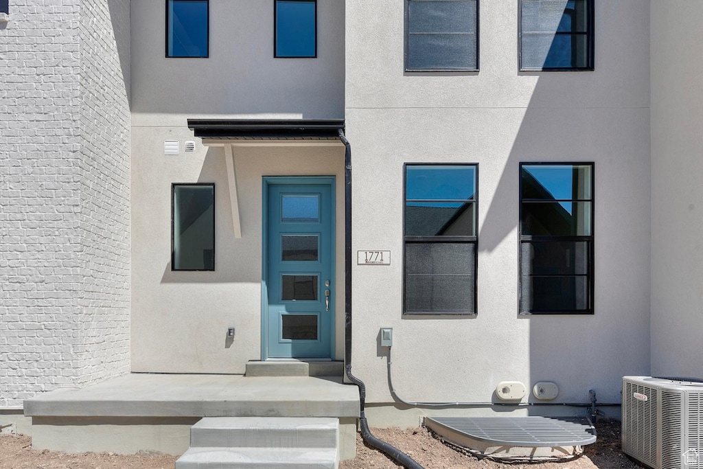1771 N 180 E, Heber City, UT 84032 - entrance to property with central AC