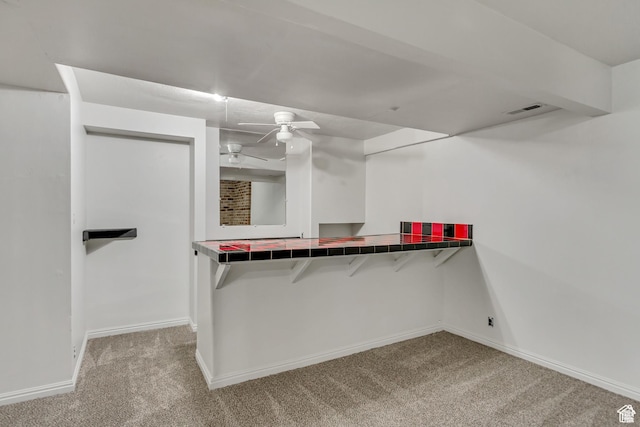 2573 Jordan Meadows Ln, West Jordan, UT 84084 - spacious closet featuring ceiling fan and light carpet