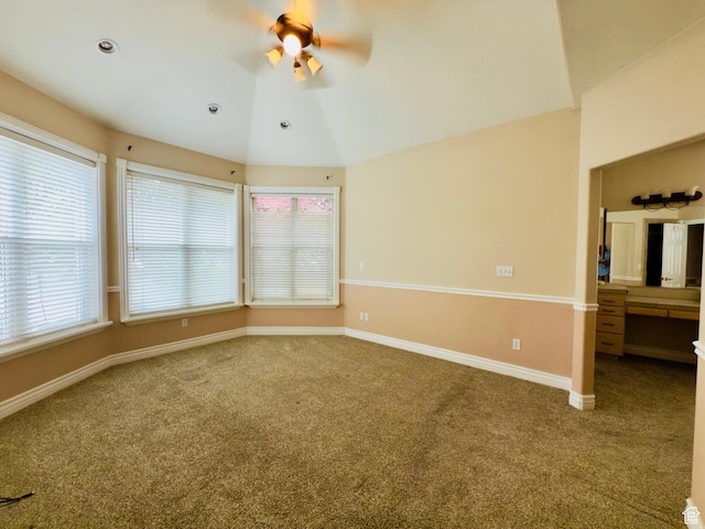 1839 E River Bottom Rd, Springville, UT 84663 - carpeted spare room featuring ceiling fan and baseboards