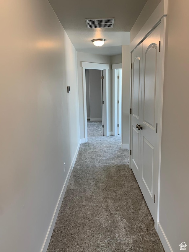 1538 N 3890th St W, Lehi, UT 84043 - hallway with baseboards, visible vents, and carpet
