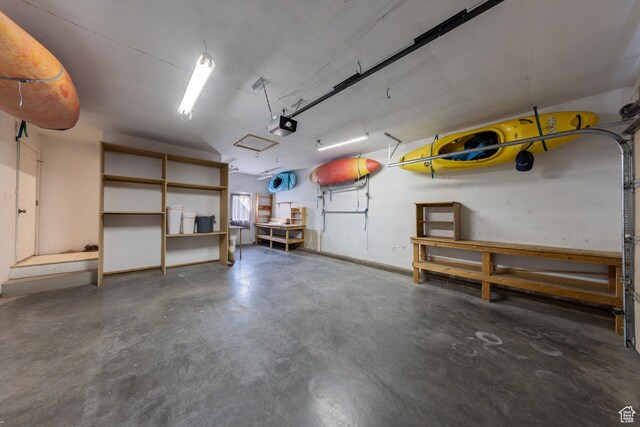 357 W Hobbs St, Moab, UT 84532 - garage featuring a garage door opener