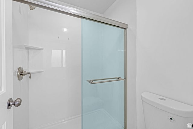 645 N 800 W, Brigham City, UT 84302 - bathroom with toilet and a shower with shower door