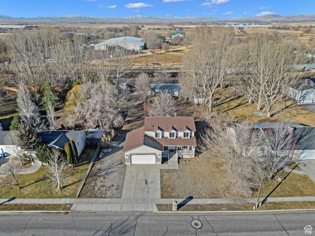 645 N 800 W, Brigham City, UT 84302 - drone / aerial view featuring a mountain view