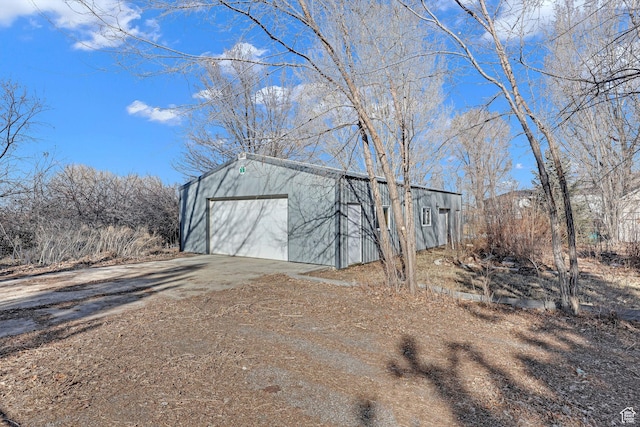 645 N 800 W, Brigham City, UT 84302 - view of outbuilding with a garage