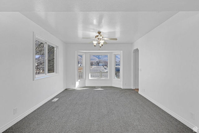 645 N 800 W, Brigham City, UT 84302 - unfurnished room featuring ceiling fan and carpet