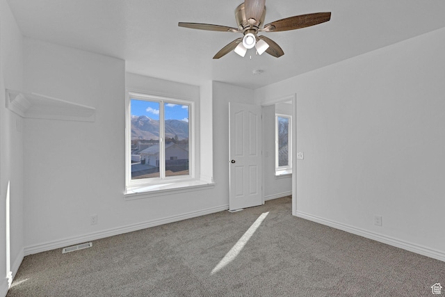 645 N 800 W, Brigham City, UT 84302 - carpeted spare room featuring ceiling fan