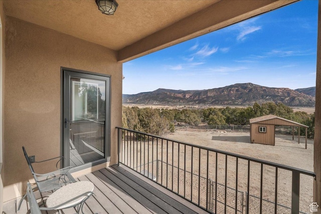23 S 1200 W, Kanarraville, UT 84742 - balcony with a mountain view