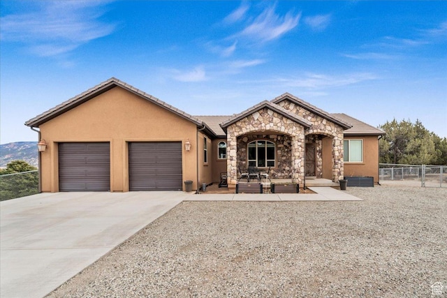 23 S 1200 W, Kanarraville, UT 84742 - view of front facade with a garage