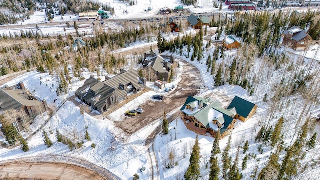 286 W Eagles Roost St Unit D-101, Brian Head, UT 84719 - view of snowy aerial view