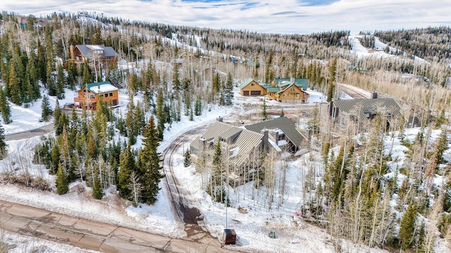 286 W Eagles Roost St Unit D-101, Brian Head, UT 84719 - view of snowy aerial view