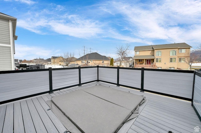111 S 2300 W, Kaysville, UT 84037 - wooden deck with a residential view
