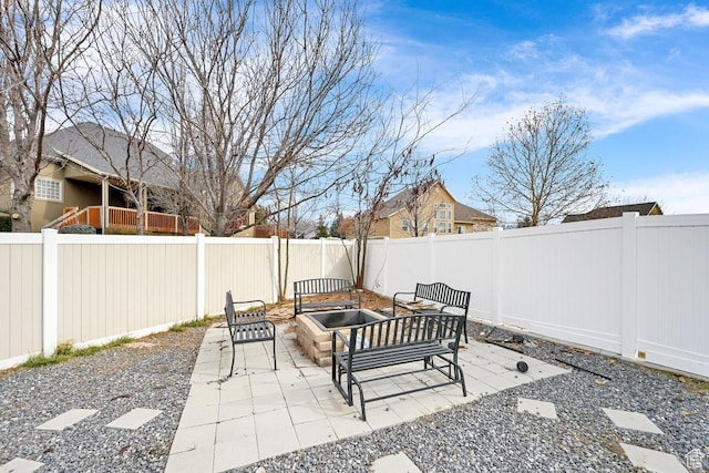111 S 2300 W, Kaysville, UT 84037 - view of patio / terrace featuring a fenced backyard